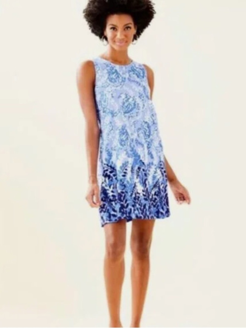 Lilly Pulitzer Kristen Swing Sleeveless Shift Dress size Extra Small XS NWOT